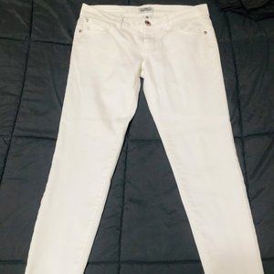 White jeans